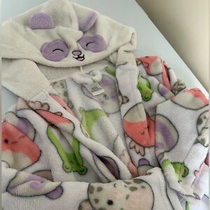 Cute squishmallow Print Hooded Robe